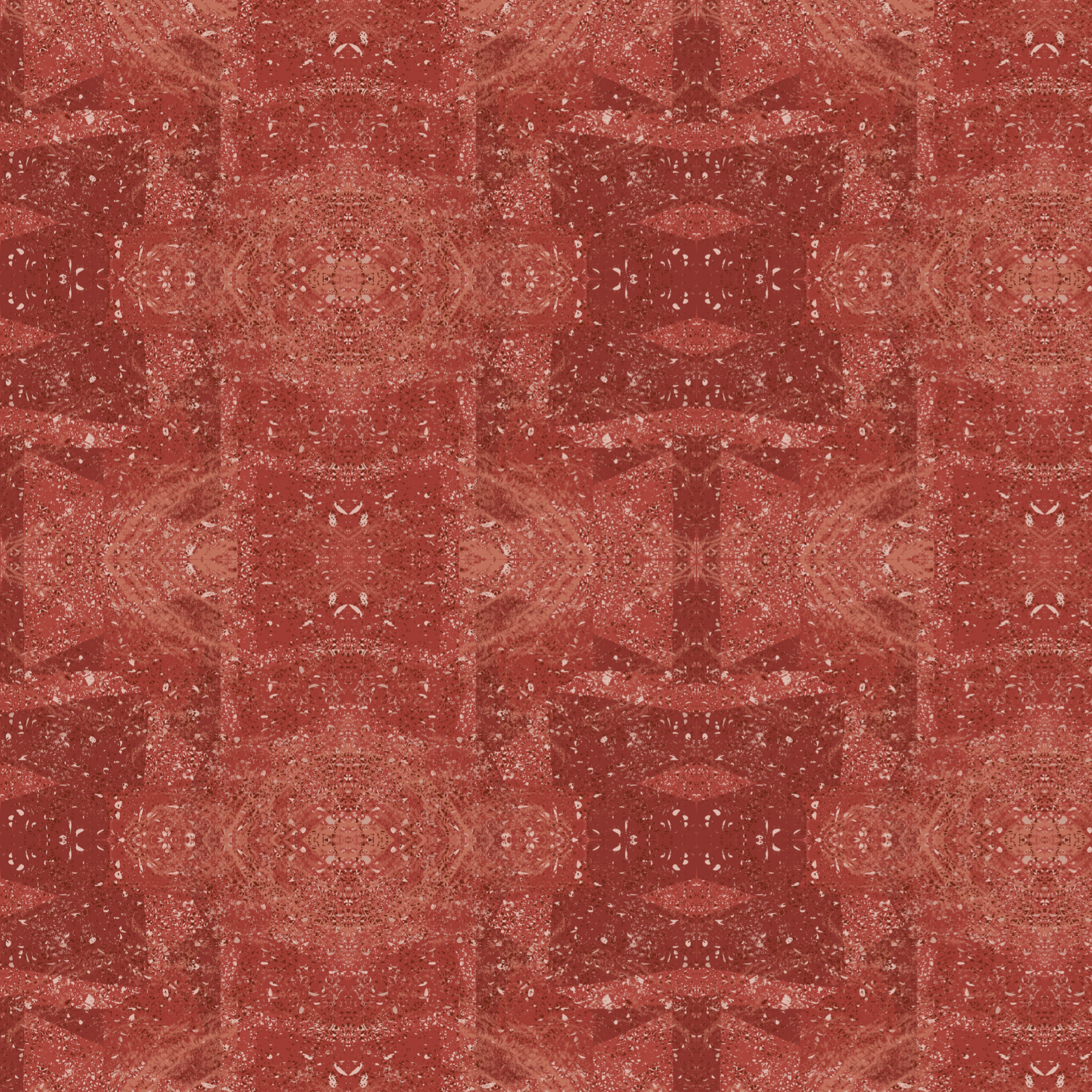 Red Stone N°.04 Tapete Detail rote Steinstruktur Nahaufnahme