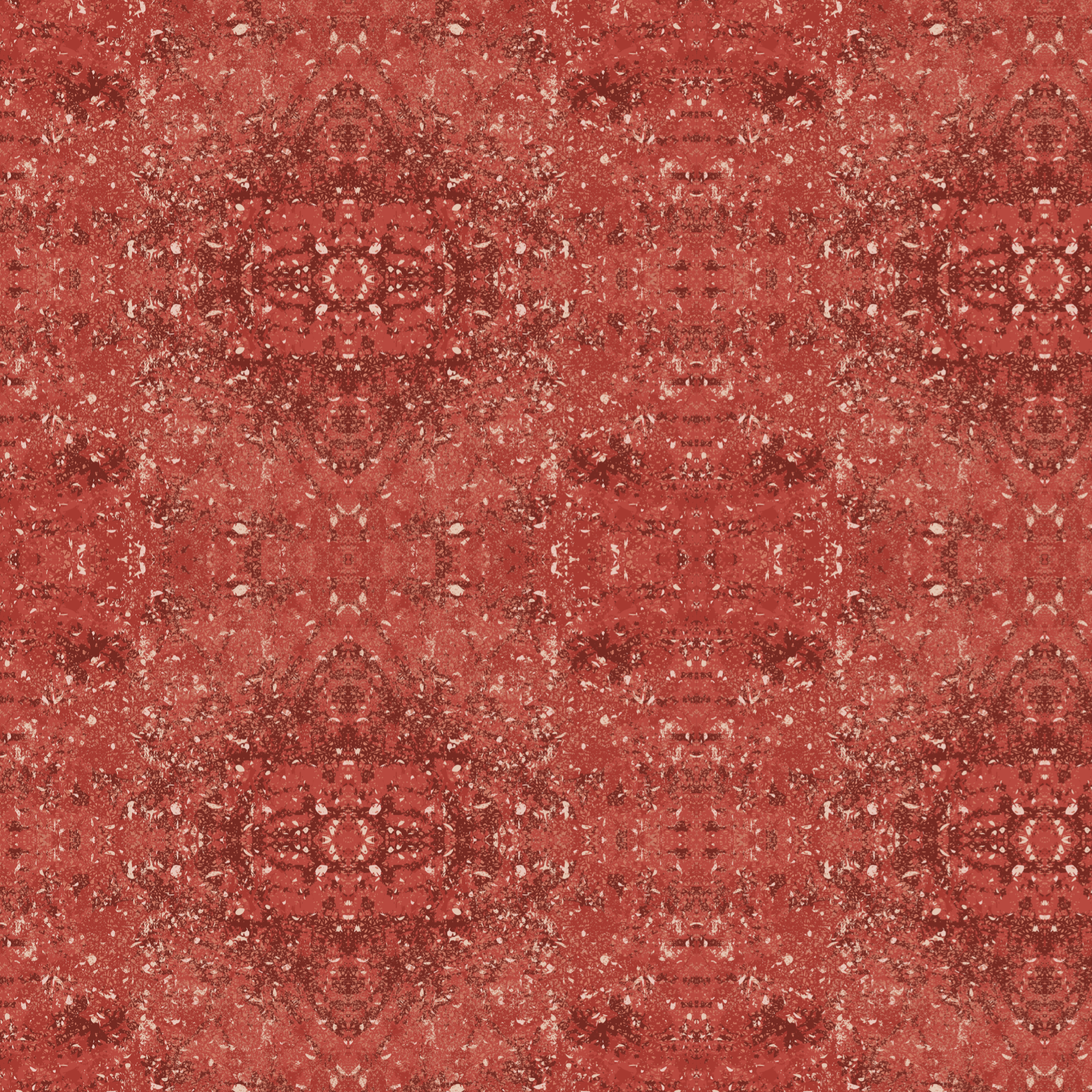 Red Stone N°.05 Tapete Detail rote Steinstruktur Nahaufnahme