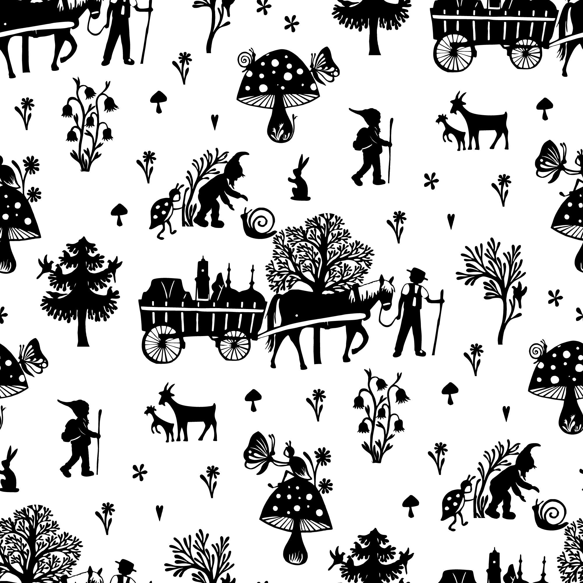 A4-Muster Zwergenzauber