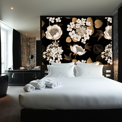 Golden Bloom Noir