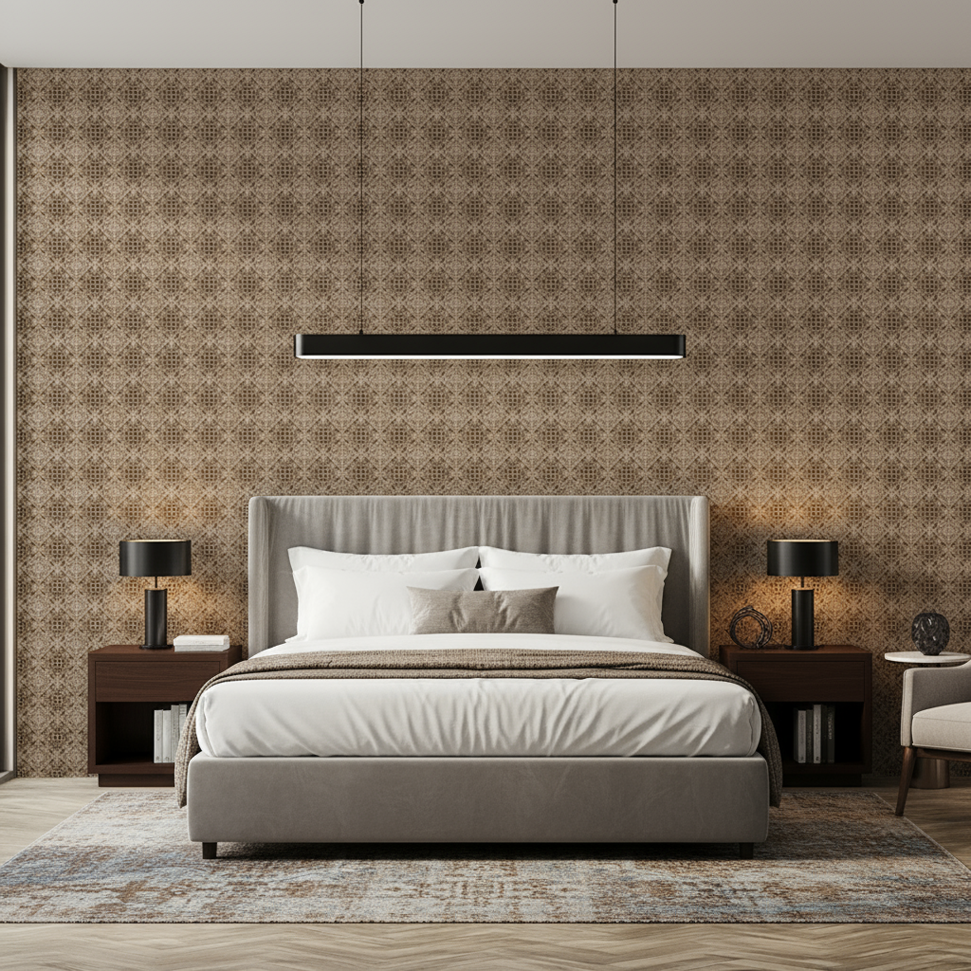 Filigrana – Textil-inspirierte Design-Tapete aus der Schweiz