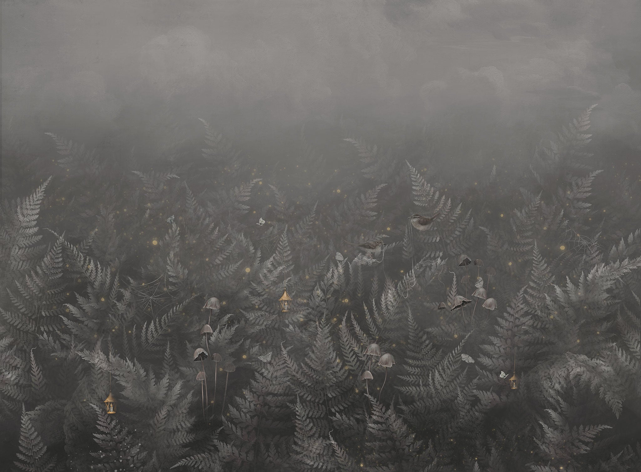 A4-Muster Darkwood Dreams