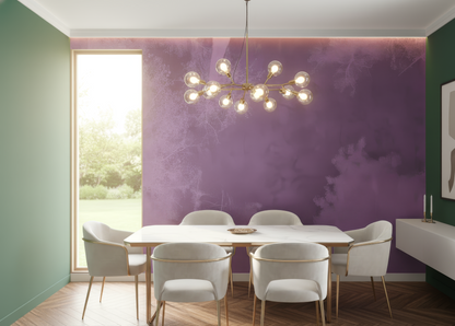 A4-Muster Forest Canopy - Violett