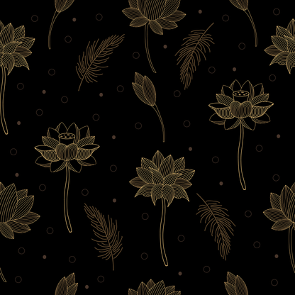 Golden Lotus Noir