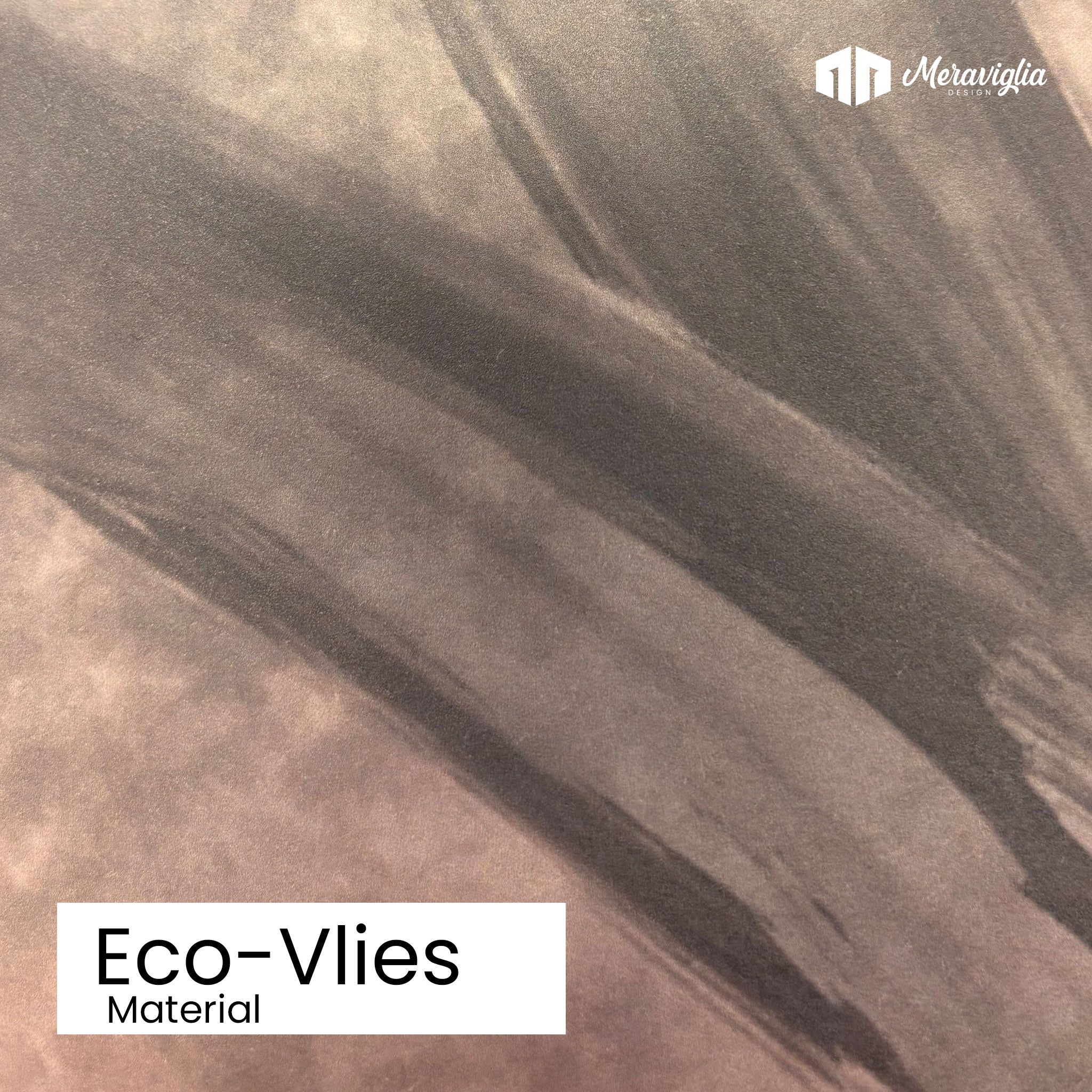 Tapete mit Baumstamm Detailansicht auf Material Eco-Vlies
